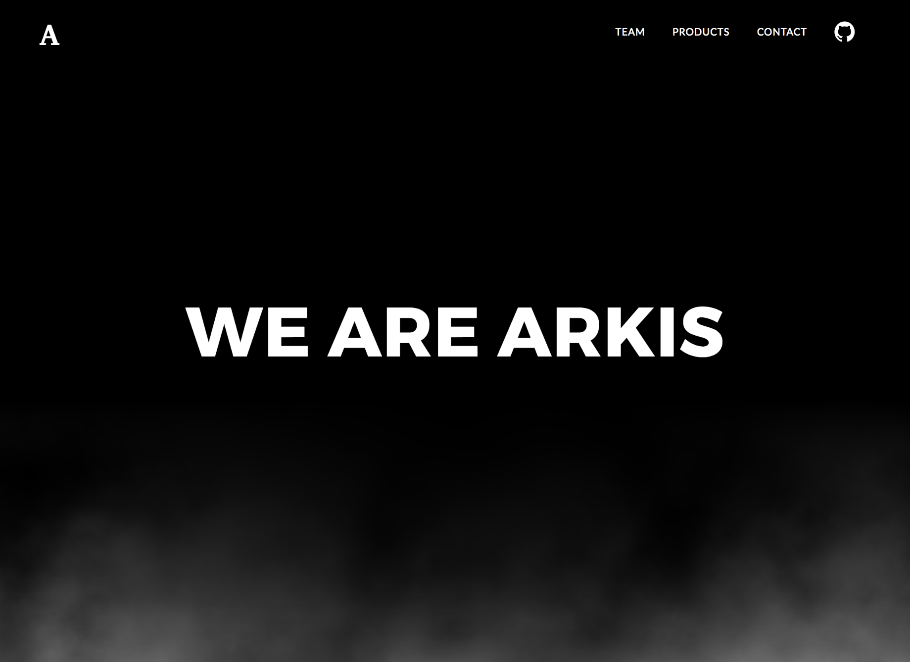 Arkis Landing Page