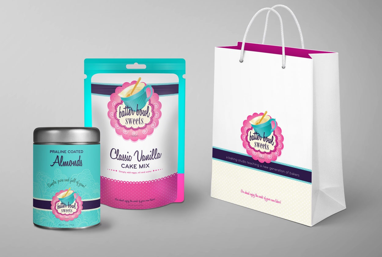 Educational Baking Studio Branding