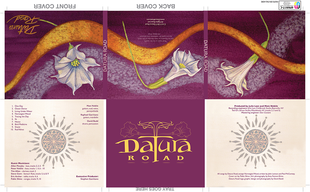 Datura Road logo & CD design