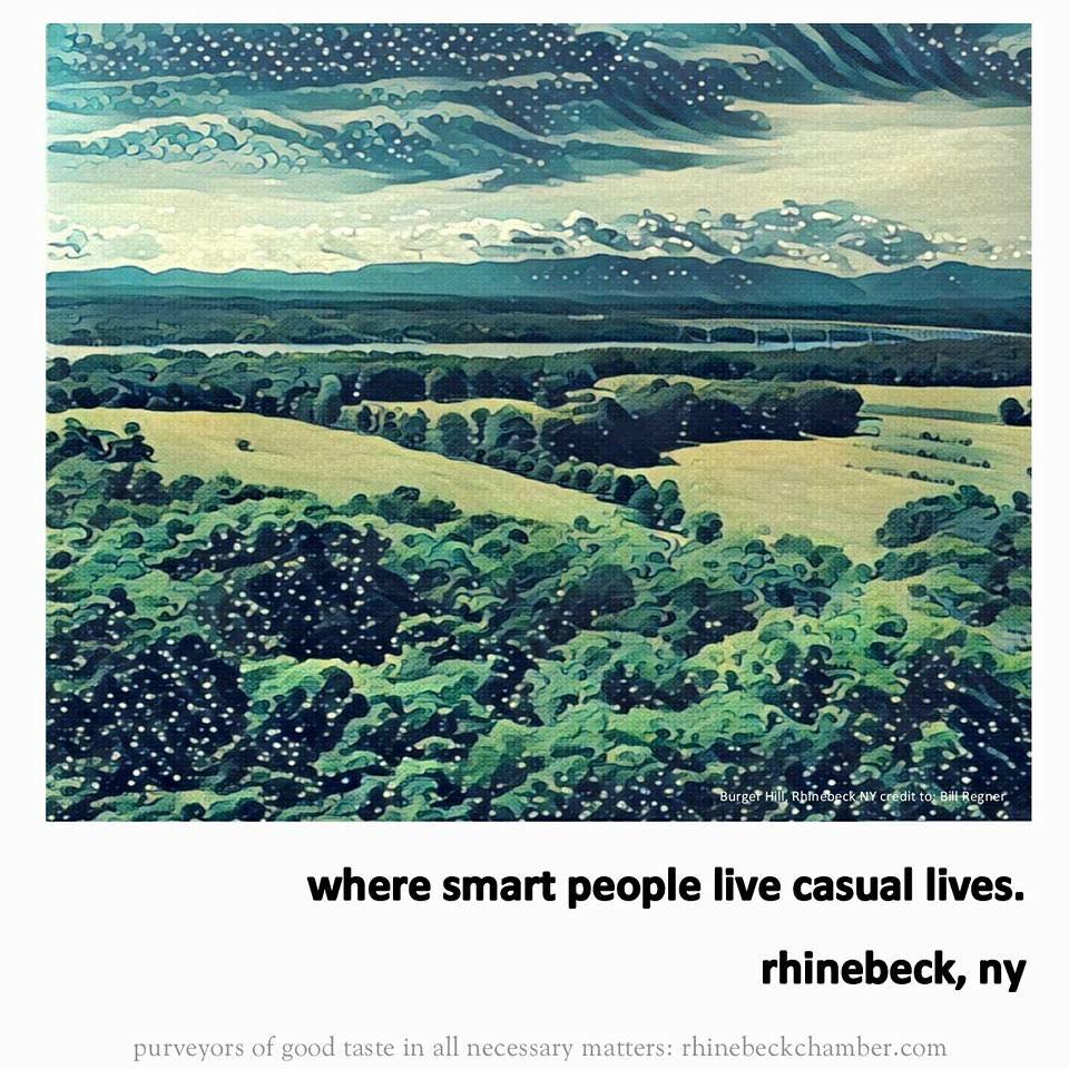 Waking up Rhinebeck's "sleepy town" image via Social Media