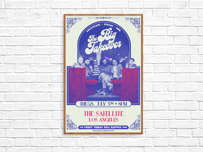 The Big Takeover Tour Poster