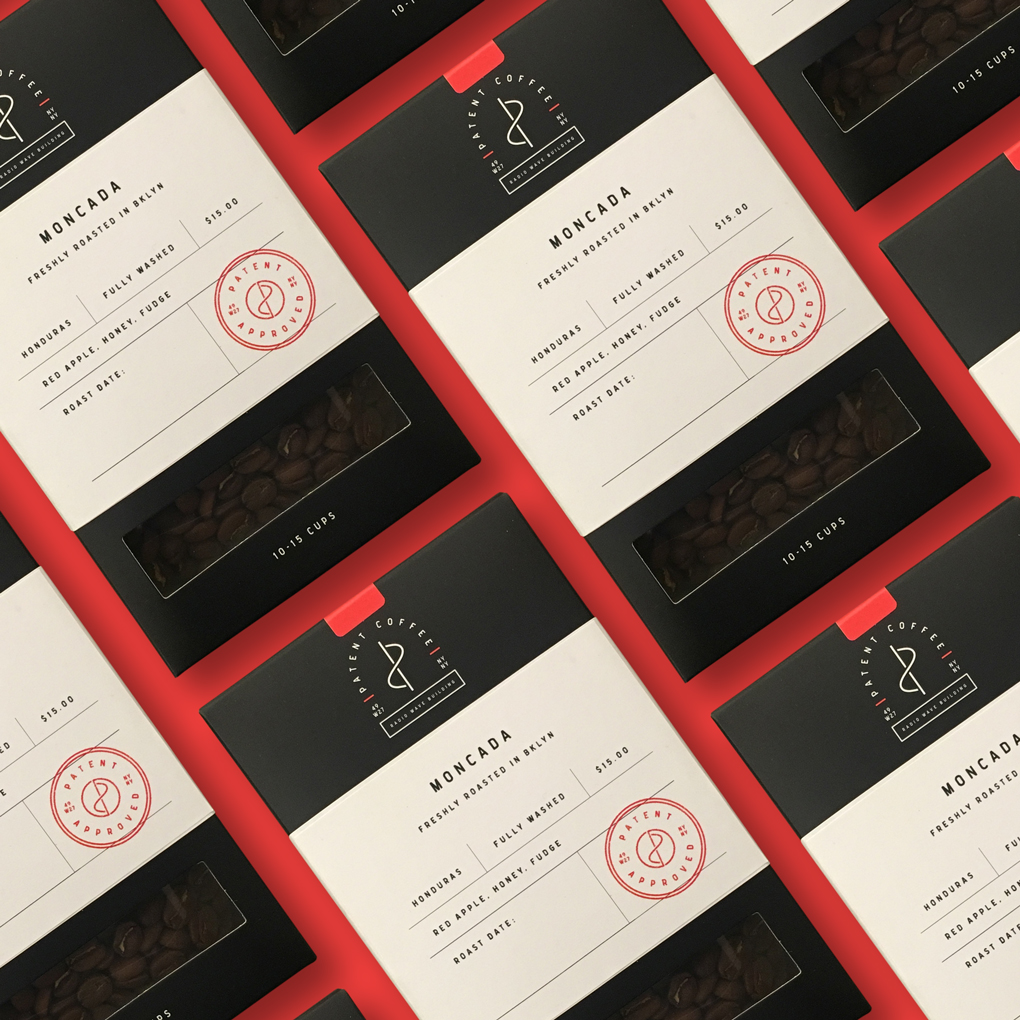 Patent Coffee Branding and Packaging