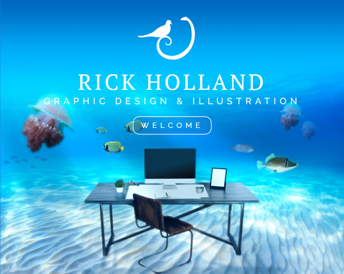 Rick Holland Design & Illustration Website