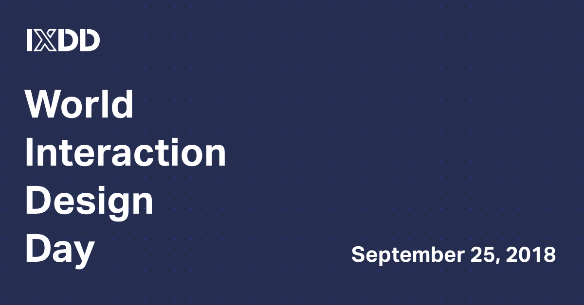 World Interaction Design Day - Rhinebeck!