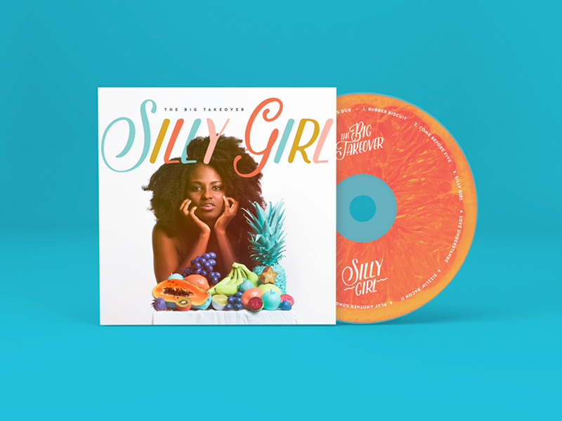 The Big Takeover "Silly Girl" Album Art